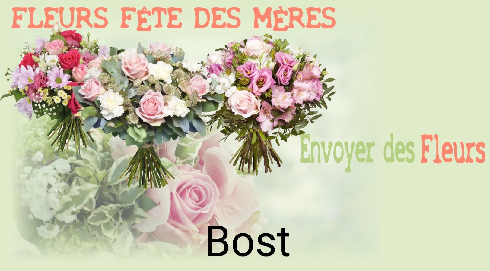 Bouquet de Fête des Mères livré à Bost